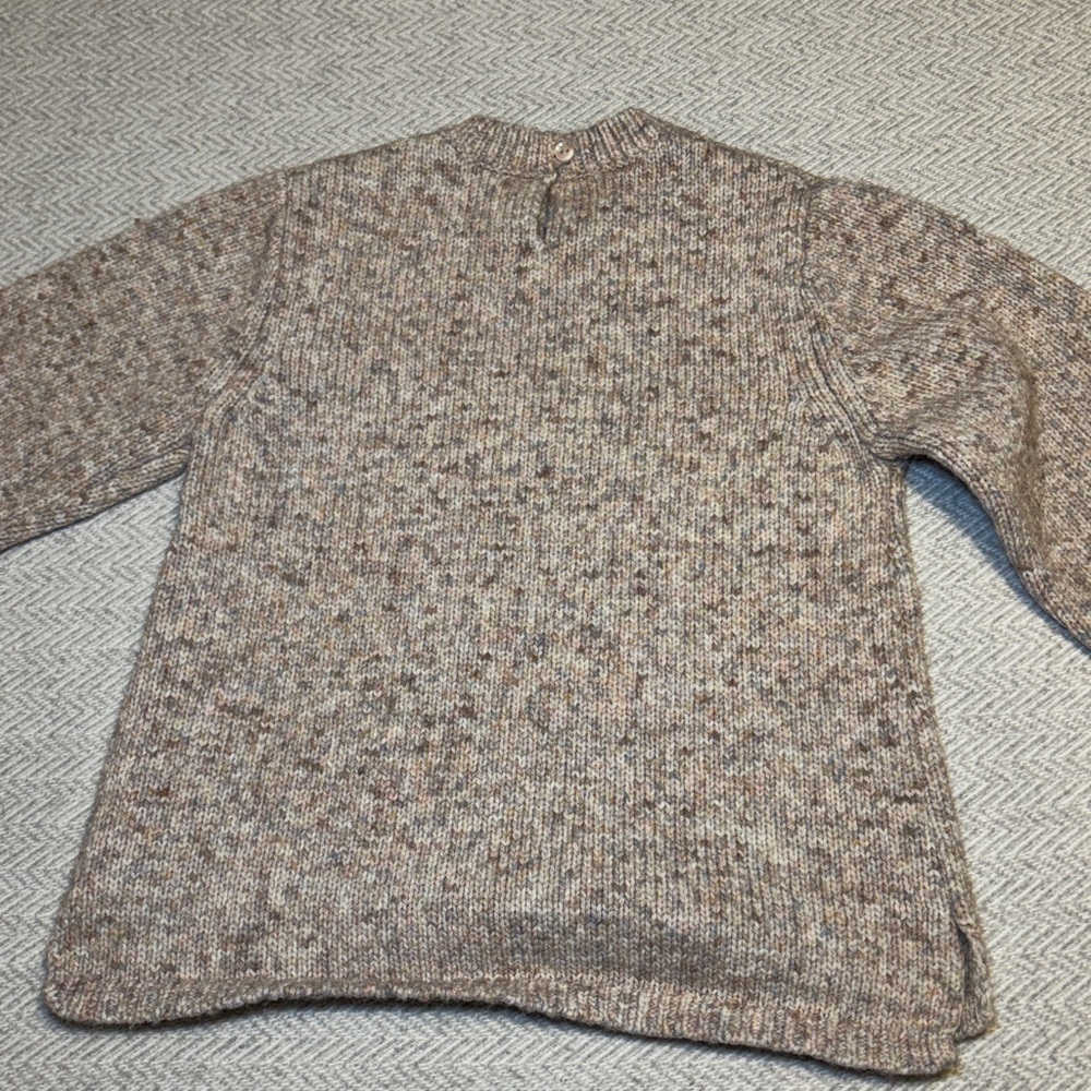 Zara Brown Sweater with “Let’s Dream” Moon Design. Size 3-4 Years - Picture 8 of 8